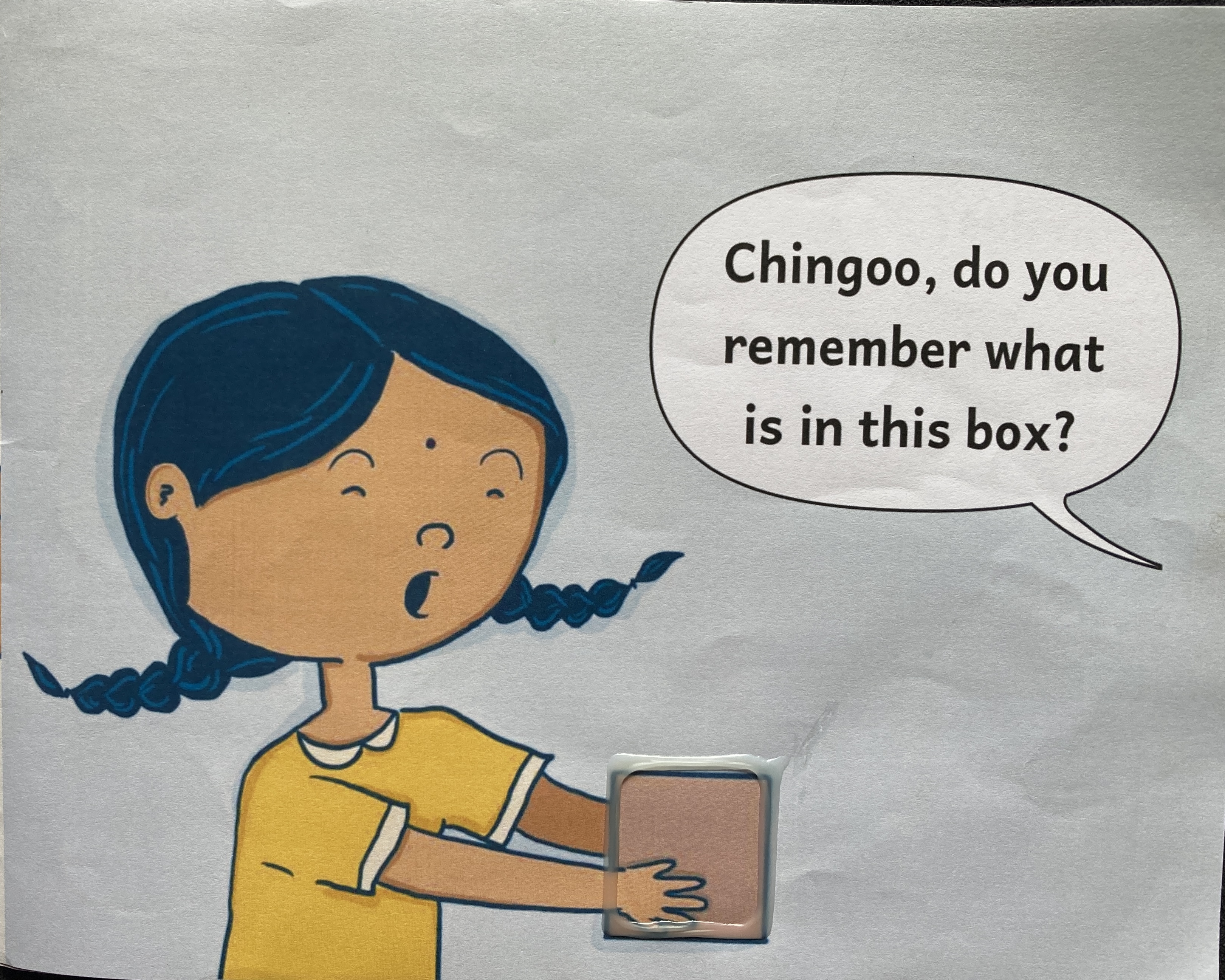 Chingoo's Ching Ching Can you remember what is in the box?